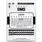 2015-16 Hoops Silver #161 Henry Sims /299