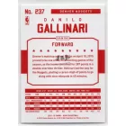 2015-16 Hoops Red Backs #237 Danilo Gallinari