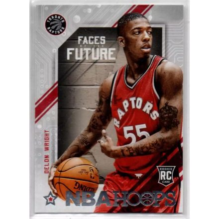 2015-16 Hoops Faces of the Future #14 Delon Wright