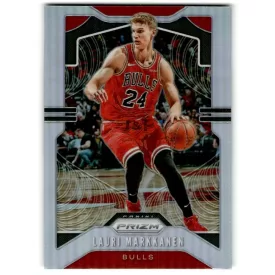 2019-20 Panini Prizm Prizms Silver #63 Lauri Markkanen