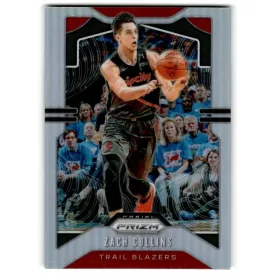 2019-20 Panini Prizm Prizms Silver #116 Zach Collins