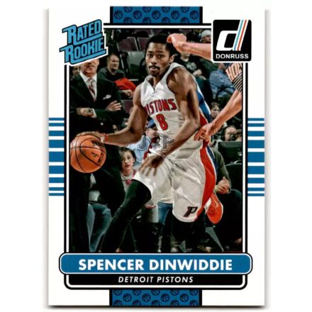 2014-15 Donruss #229 Spencer Dinwiddie RC