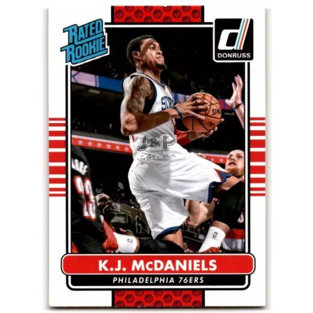 2014-15 Donruss #231 K.J. McDaniels RC