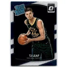 2017-18 Donruss Optic #183 TJ Leaf RR RC