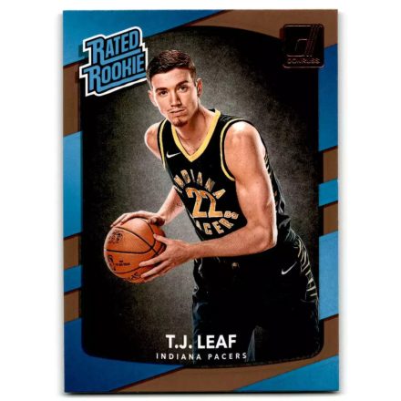 2017-18 Donruss #183 T.J. Leaf RR RC