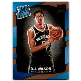 2017-18 Donruss #184 D.J. Wilson RR RC