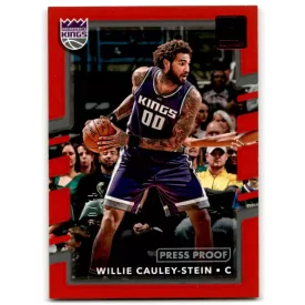 2017-18 Donruss Press Proof Red #127 Willie Cauley-Stein