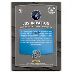 2017-18 Donruss Press Proof Red #185 Justin Patton RR