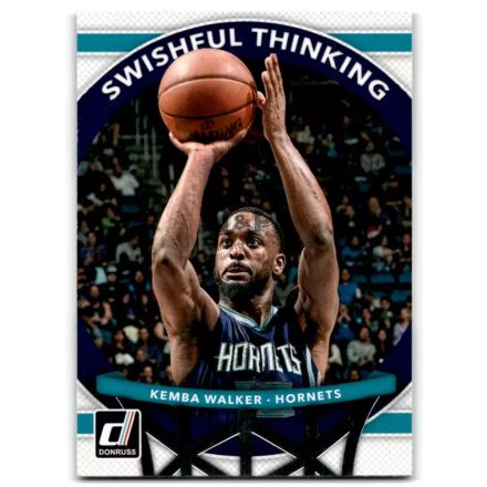 2017-18 Donruss Swishful Thinking #8 Kemba Walker