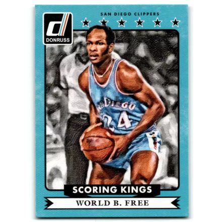 2014-15 Donruss Scoring Kings #36 World B. Free