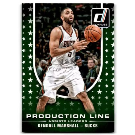 2014-15 Donruss Production Line Assists #2 Kendall Marshall