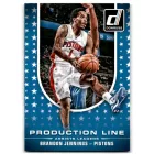 2014-15 Donruss Production Line Assists #7 Brandon Jennings