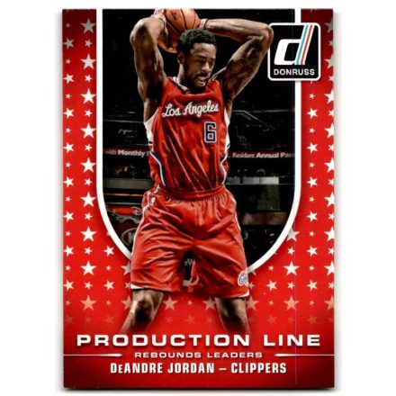 2014-15 Donruss Production Line Rebounds #1 DeAndre Jordan