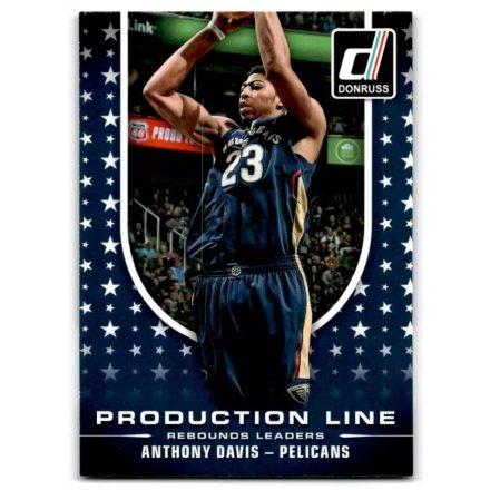 2014-15 Donruss Production Line Rebounds #10 Anthony Davis