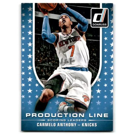 2014-15 Donruss Production Line Scoring #2 Carmelo Anthony