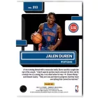 2022-23 Donruss #213 Jalen Duren RR RC