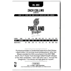 2017-18 Hoops #260 Zach Collins RC