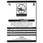 2014-15 Hoops Green #189 James Anderson