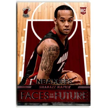 2014-15 Hoops Faces of the Future #17 Shabazz Napier