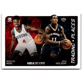 2014-15 Hoops Trading Places #10 Nerlens Noel/Jrue Holiday