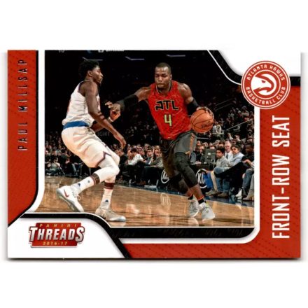 2016-17 Panini Threads Front-Row Seat #8 Paul Millsap