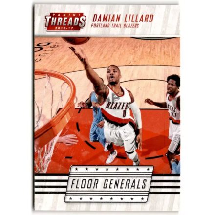 2016-17 Panini Threads Floor Generals #5 Damian Lillard