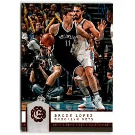 2016-17 Panini Excalibur #13 Brook Lopez