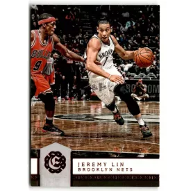 2016-17 Panini Excalibur #14 Jeremy Lin