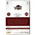 2016-17 Panini Excalibur #36 Kyle Korver