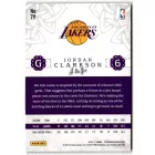 2016-17 Panini Excalibur #79 Jordan Clarkson