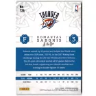 2016-17 Panini Excalibur #126 Domantas Sabonis RC