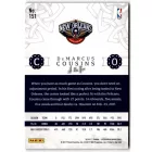 2016-17 Panini Excalibur #151 DeMarcus Cousins