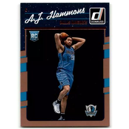 2016-17 Donruss #186 A.J. Hammons RC