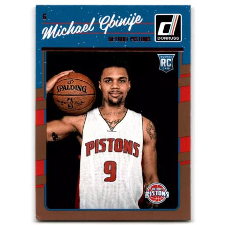 2016-17 Donruss #188 Michael Gbinije RC