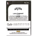 2019-20 Hoops Premium Stock #216 Luka Samanic RC