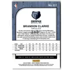2019-20 Hoops Premium Stock #217 Brandon Clarke RC