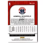 2019-20 Hoops Premium Stock #231 Admiral Schofield RC
