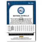 2019-20 Hoops Premium Stock #239 Matisse Thybulle RC