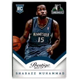 2013-14 Prestige #174 Shabazz Muhammad RC