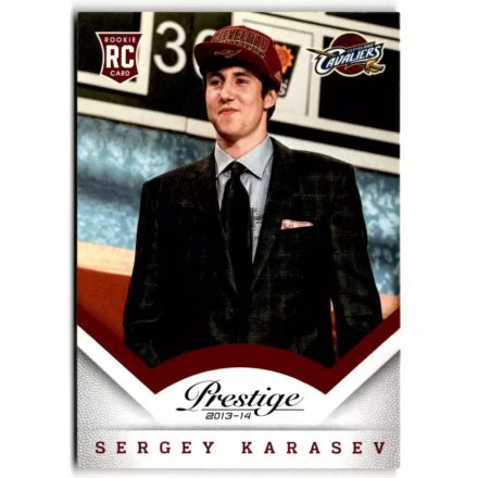 2013-14 Prestige #179 Sergey Karasev RC