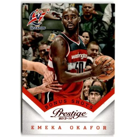 2013-14 Prestige Bonus Shots Red #60 Emeka Okafor