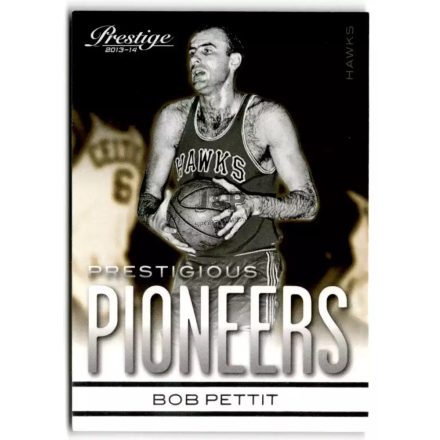 2013-14 Prestige Prestigious Pioneers #13 Bob Pettit