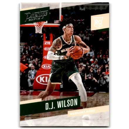 2017-18 Prestige #167 D.J. Wilson RC