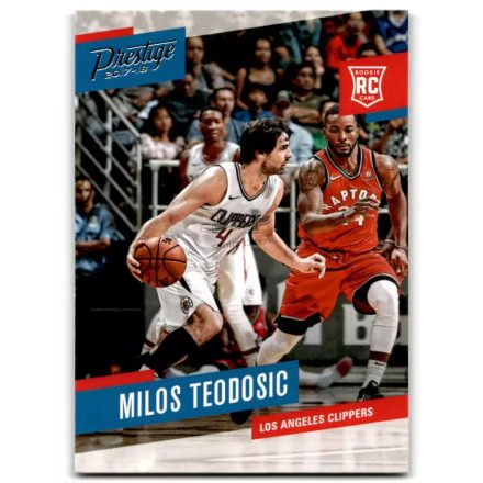 2017-18 Prestige #195 Milos Teodosic RC