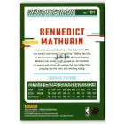 2023-24 Donruss #101 Bennedict Mathurin