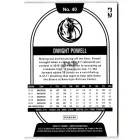 2020-21 Hoops #40 Dwight Powell