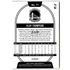 2020-21 Hoops #77 Klay Thompson