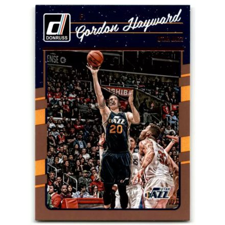 2016-17 Donruss #52 Gordon Hayward