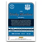 2016-17 Donruss #79 Wesley Matthews
