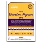 2016-17 Donruss #152 Brandon Ingram RC